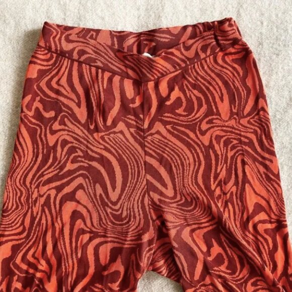 Paloma wool Claudia terracotta swirl pants - Picture 2 of 5